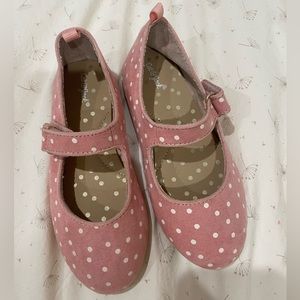 Girl Polk Dot Flats